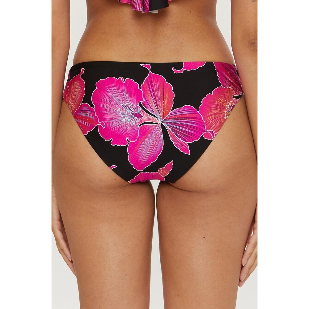 Trina Turk Women's Multicolor Shirred-Side Hipster Bikini Bottoms 4 NWT - Picture 3 of 6